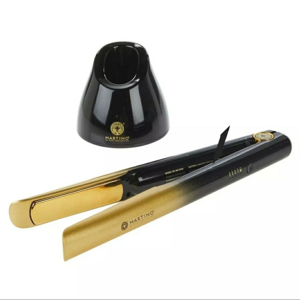 Martino Cartier/Paula Abdul "Straight Up"  wireless flat Iron $125 HSN sold out